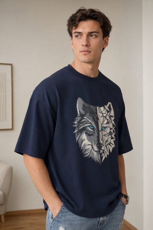 Blue Wolf Graphic T-Shirt – Dynasty Originals