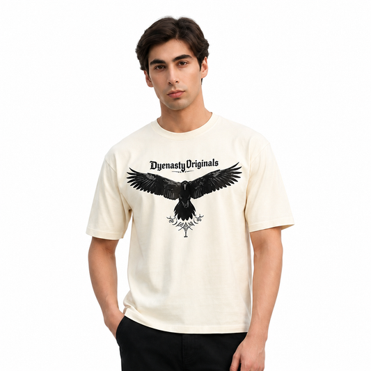 Cream DY Eagle T-Shirt – Dynasty Originals