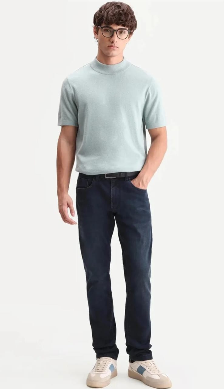 Mint Mock-Neck T-Shirt – Dynasty Originals